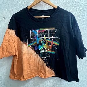 Pink Floyd Crop Top Tshirt